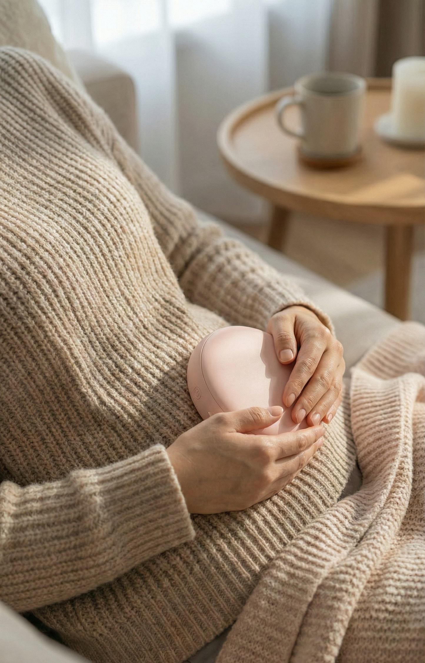 Powerbank LUXTECH 4 w 1 – lusterko do makijażu – światło LED – ogrzewacz dłoni